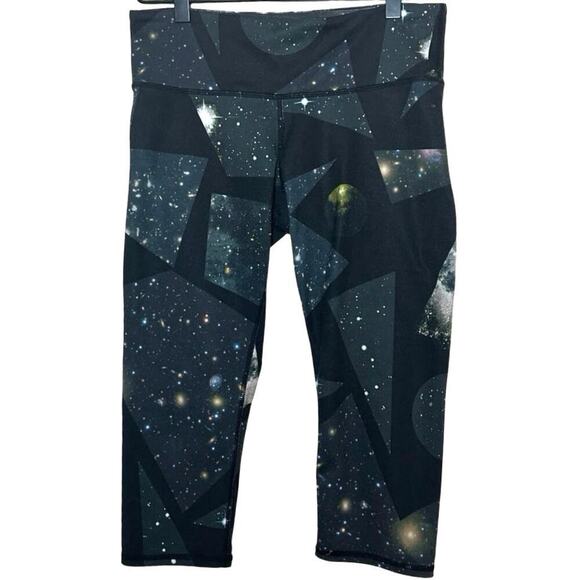 Alo Women’s Airbrushed Vapor Space Printed Capris Size XS - Picture 3 of 9